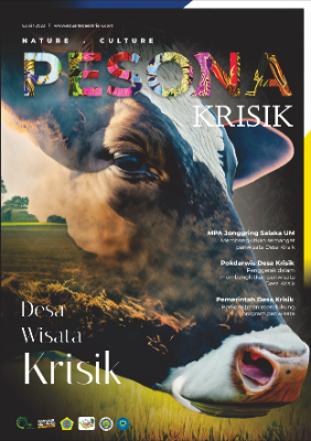 Sampul buku Pesona Krisik : Desa...