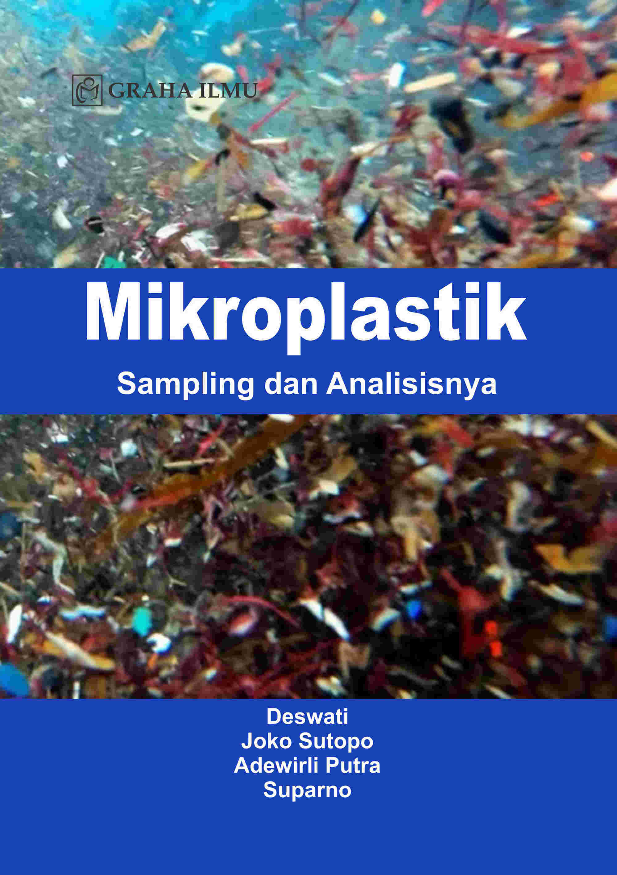 Sampul buku Mikroplastik; Sampli...